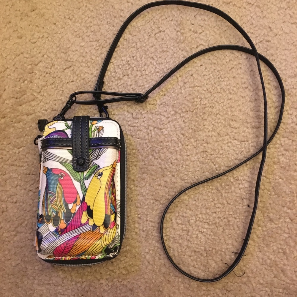 SakRoots 🌱 Crossbody Wallet Phone holder
